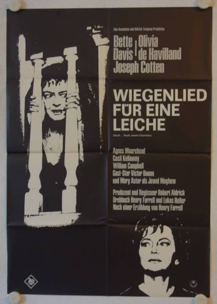Wiegenlied für eine Leiche originales deutsches Filmplakat